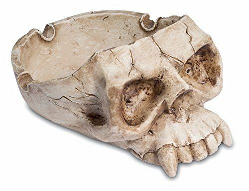 Gothic Vampire Skull Ashtray Ornament Figure Home Decoration or Gift-OsirisTradingUK