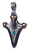 Atlantis Collection Spirit Arrow Amulet Talisman Pendant-OsirisTradingUK