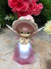 Charger l&#39;image dans la galerie, Adorable Angel Baby Girl with Led Light Pink Figurine Fantasy Fairy Collection-OsirisTradingUK
