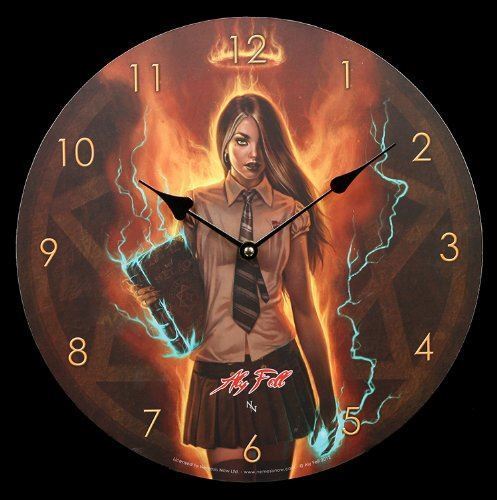 Necromancer Clock Aly Fell Nemesis Now-OsirisTradingUK
