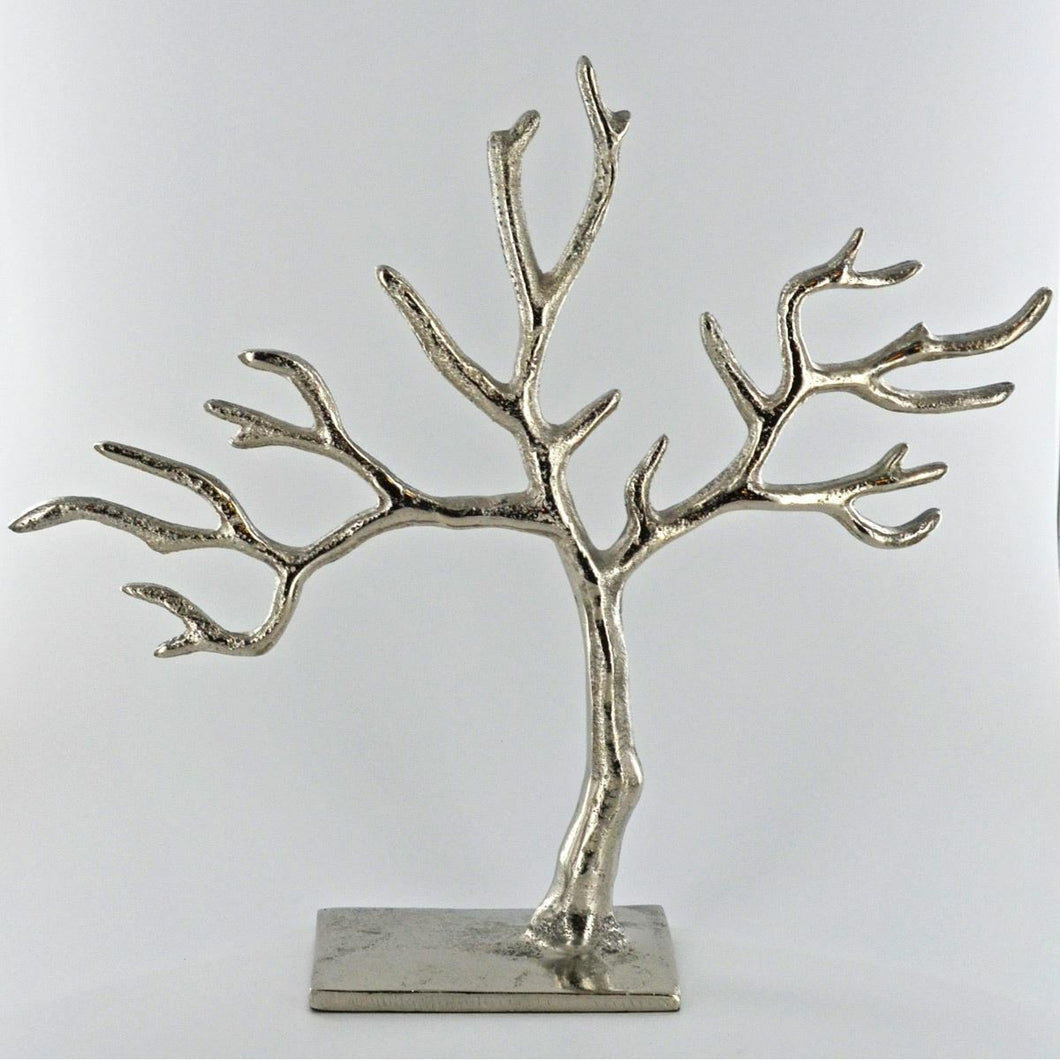 Silver Jewellery Tree for Hanging Rings Necklaces Earrings Ornament Decoration-OsirisTradingUK