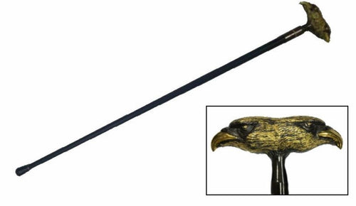Double Eagle Head Swaggering Cane Cosplay Fancy Dress Gift for Fantasy Fans-OsirisTradingUK