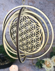 Flower of Life Wall Decoration Sacred Geometry Home Hanging Decor-OsirisTradingUK