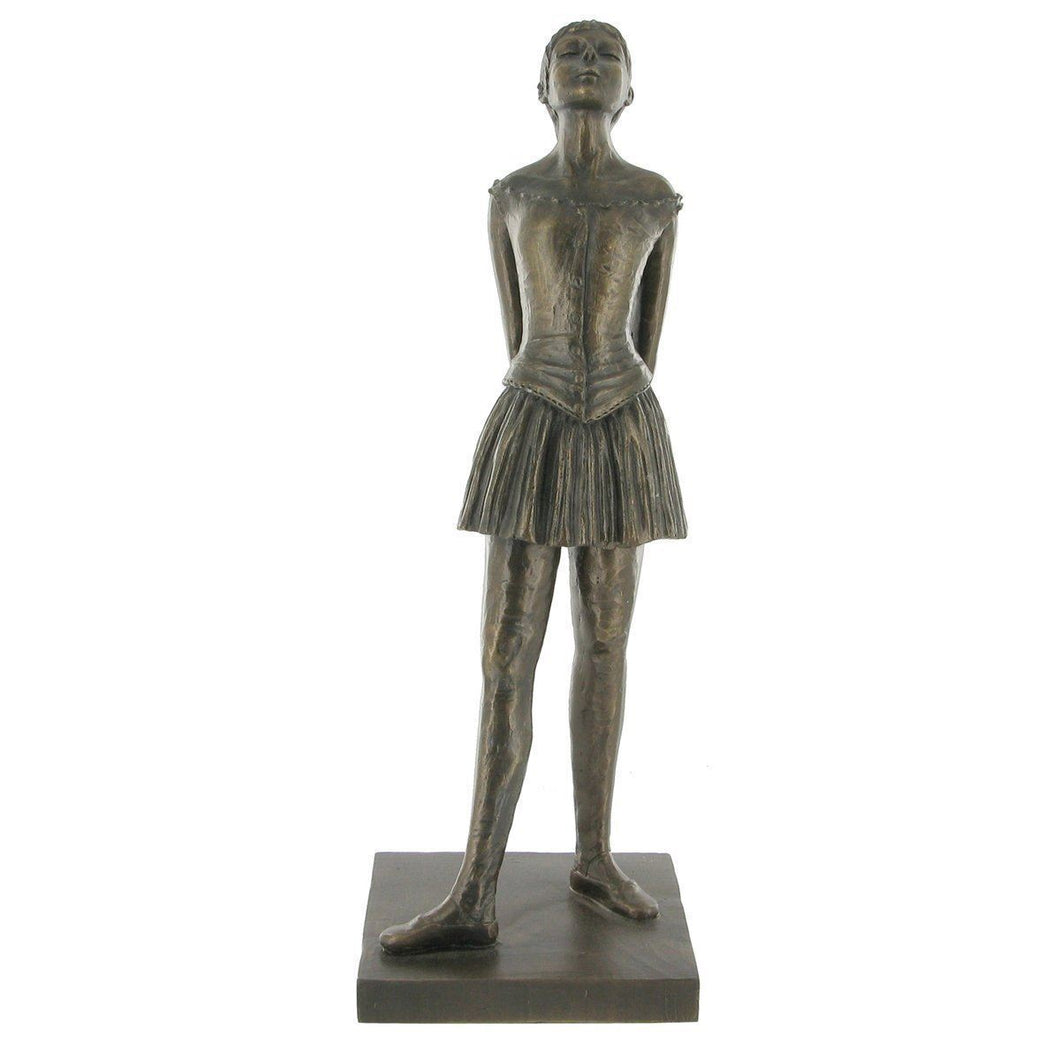 Little Dancer Ballerina Figure Edgar Degas Ballet Sculpture Statue Figure