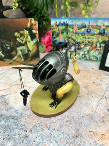 Helmeted Bird Monster Museum Reproduction Hieronymus Bosch Statue Ornament