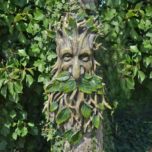 Extra Large Tree Ent Face Wall Plaque Garden Ornament Green Man Gift 65 cm