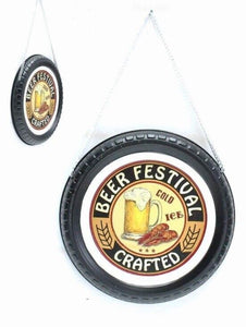 Vintage Metal Sign Beer Festival Lager Home Decoration Man Cave Wall Plaque-OsirisTradingUK