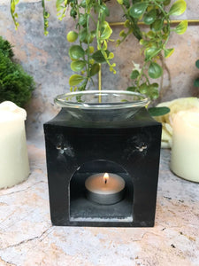 Soapstone Yin Yang Oil Burner Aromatherapy Home Decoration Feng Shui Decor-OsirisTradingUK