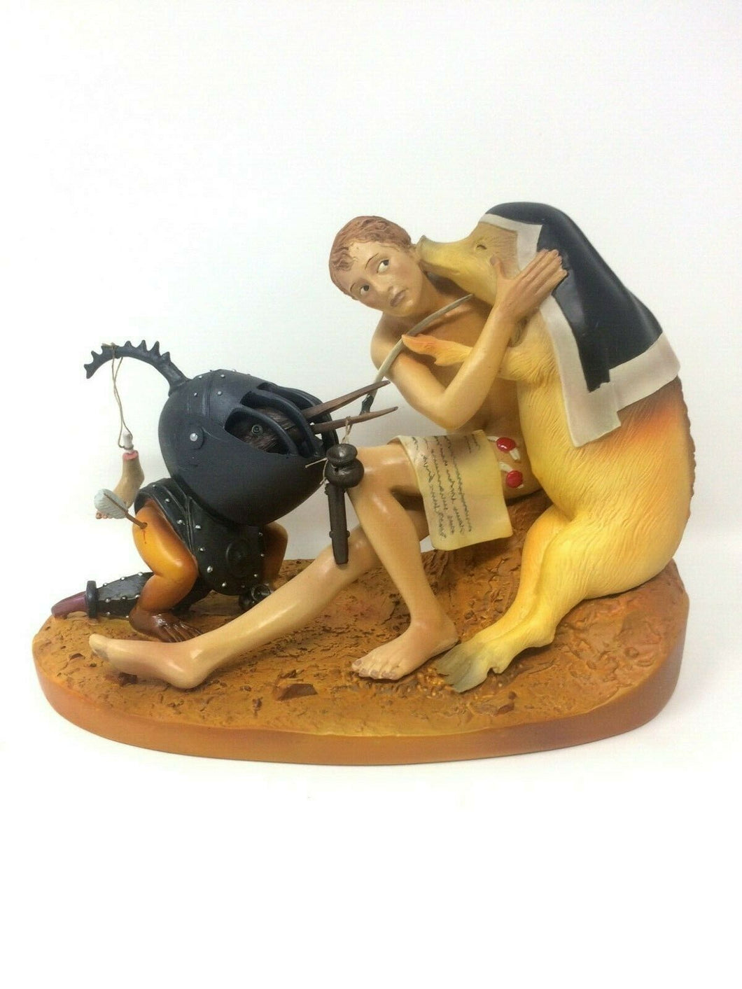 Museum Reproduction Art Sculpture THE CONTRACT PIG Hieronymus Bosch Statue