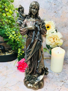 Virgin Mary Our Lady Untier Of Knots Sculpture Statue Religious Ornament-OsirisTradingUK