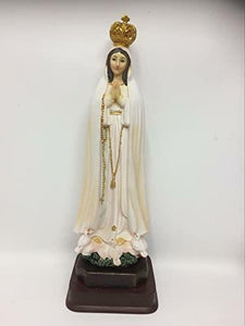 Blessed Virgin Mary Our Lady of Fatima Statue Ornament Figurine Figure Sculpture