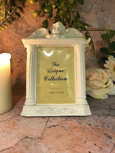 Guardian Angel Figurine Cherub Photo Frame Statue Ornament Sculpture Statue Gift-Collectables:Fantasy, Myth & Magic:Mythical Creatures:Angels-OsirisTradingUK