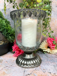 Moroccan Candle Glass Tealight Holder Seasonal Decor Ornament Lantern-OsirisTradingUK