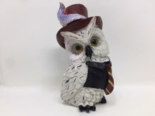 Laden Sie das Bild in den Galerie-Viewer, Comical Steampunk Owl Sculpture Figurine Home Decoration Statue Owls-OsirisTradingUK
