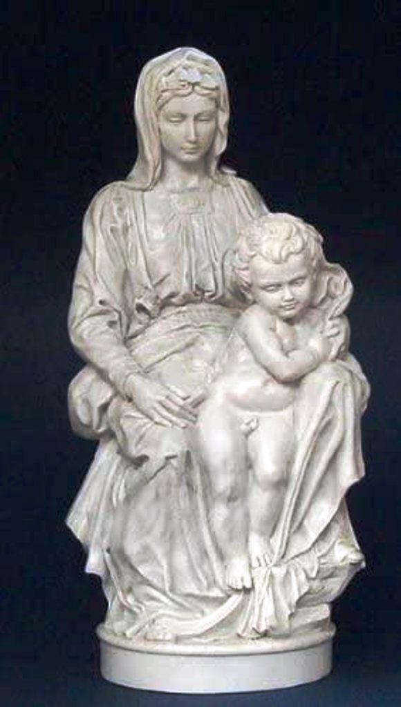 Michelangelo Sculpture Madonna Museum Reproduction Bruges Statue Replica