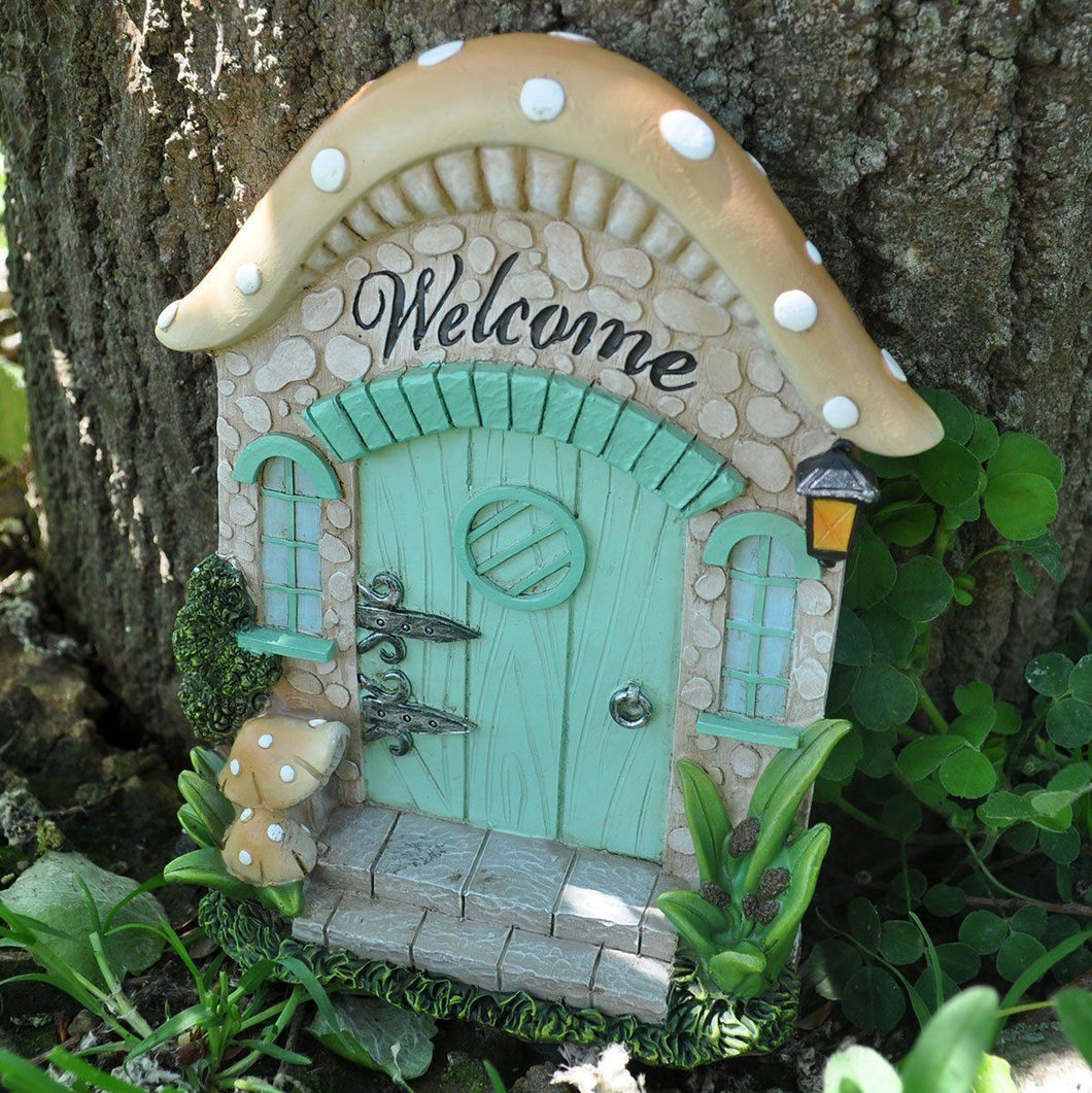 Fairy Door Garden Ornament Decor For Elves Pixies Fairies Ideal Gift