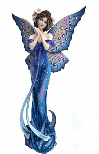 Large Flower Fairy Sculpture Statue Mythical Creatures Figure Gift Ornament-OsirisTradingUK