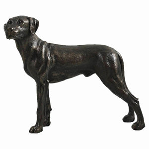 Bronze Labrador Sculpture Statue Dog Ornament Figurine Home Decoration Gift