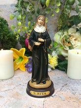 Load image into Gallery viewer, Saint Rita of Cascia Statue Catholic Sculpture Religious Ornament Figurine
