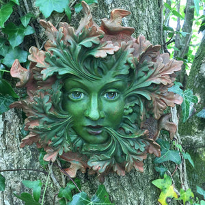 Green Spirit Large Greenman Decorative Garden Wall Plaque