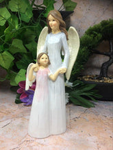 Load image into Gallery viewer, Guardian Angel with Child Figurine Statue Sculpture Figure Angels Collection-OsirisTradingUK
