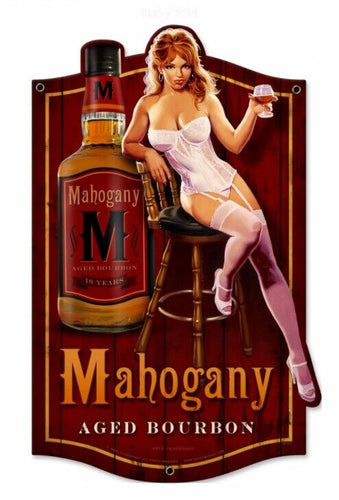 Pin Up Girls Retro Lady Vintage Style Metal Sign Plaque Man Cave Shed Bar Pub-OsirisTradingUK