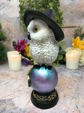 Load image into Gallery viewer, Comical Mystical Owl Sculpture Figurine Home Decoration Statue Owls Collectables
