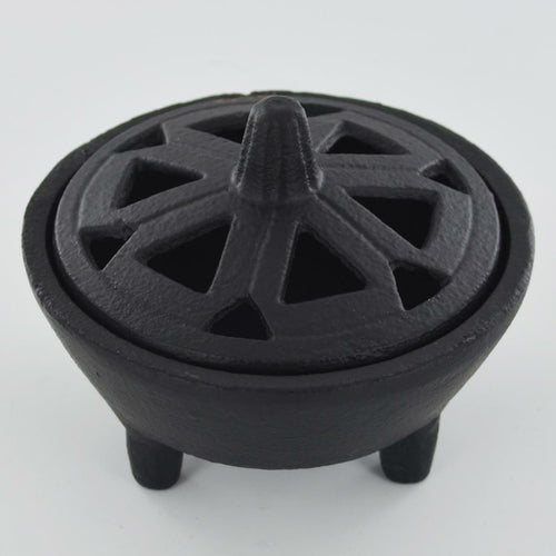 Incense Cone Burner Cauldron Style Stand Wiccan Supplies Item Witch Pagan Altar-OsirisTradingUK