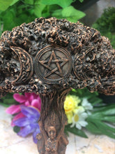 Load image into Gallery viewer, Mother Mother Crone Triple Goddess Sculpture Wicca Pagan Altar
