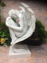 Charger l&#39;image dans la galerie, Memorial Graveside Peaceful Angel Praying Sculpture Grave Garden Ornament-OsirisTradingUK
