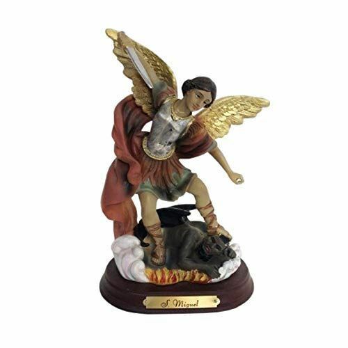 Archangel Michael Statue Religious Figurine Sculpture Ornament