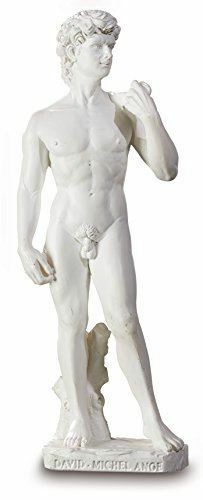 White David Figurine Statue Reproduction Figurine Classic Ornament