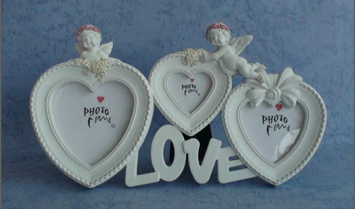 Guardian Angel Figurine Cherub Photo Frame Statue Ornament Sculpture Gift-Collectables:Fantasy, Myth & Magic:Mythical Creatures:Angels-OsirisTradingUK