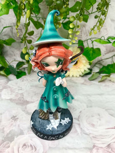 Dolly Fae Collection: "Spell On You" Magic Green Fairy By Selina Fenech-OsirisTradingUK