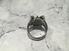 Load image into Gallery viewer, Rare Alchemy Gothic Doomsday Dragon Ring Size Q
