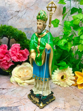 Load image into Gallery viewer, Saint Patrick Irish Figurine Resin Catholic Statue Religious Sculpture

