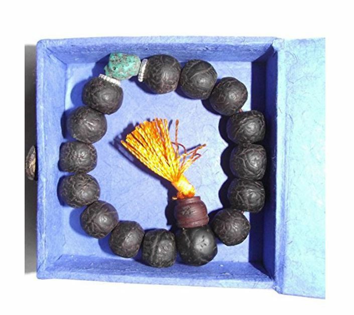 Tibetan Bodhi Seed Wrist Mala in Friendship Knot Gift Box [Jewellery]