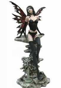 Large Dark Gothic Fairy Sculpture Statue Mythical Creatures Figure Gift Ornament