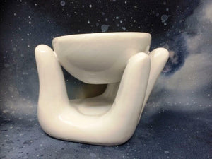 Novelty Hand Oil Burner Warmer Home Decoration Aromatherapy-OsirisTradingUK