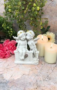 Guardian Angel Figurine Cherub Statue Love Ornament Sculpture Gift-Collectables:Fantasy, Myth & Magic:Mythical Creatures:Angels-OsirisTradingUK