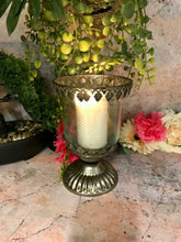 Load image into Gallery viewer, Moroccan Candle Glass Tealight Holder Seasonal Decor Ornament Lantern-OsirisTradingUK
