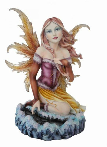 Stunning Water Fairy Statue Mythical Creature Sculpture Faerie-OsirisTradingUK