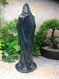 Dark Gothic Fallen Angel of Death Sculpture Halloween Occult Grim Reaper Statue-OsirisTradingUK