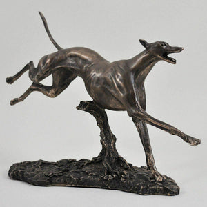 Bronze Effect Greyhound Statue Sculpture Dogs Gifts Ornament Figures