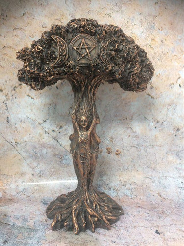 Mother Mother Crone Triple Goddess Sculpture Wicca Pagan Altar-OsirisTradingUK