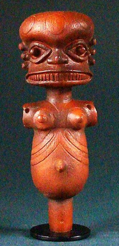 Museum Reproduction Sculpture Eket Ibibio Marionette African Tribal Statue-OsirisTradingUK