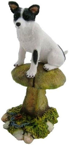 Jack Russell Dog Ornament Figurine Farm Animal Collection Small Sculpture-OsirisTradingUK