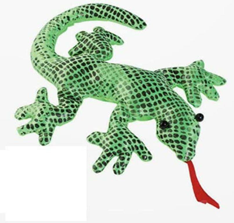 Sand Animal Gecko Green Lizard Reptile 18 cm