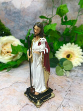 Laden Sie das Bild in den Galerie-Viewer, Good Shepherd Italian Florentine Resin Statue Religious Ornament 12.5 cm-OsirisTradingUK
