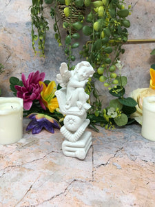 Love You Guardian Angel Figurine Sleeping Cherub Statue Ornament Sculpture Gift-Collectables:Fantasy, Myth & Magic:Mythical Creatures:Angels-OsirisTradingUK